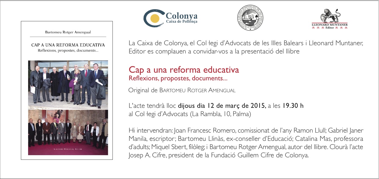 cartell de conferència