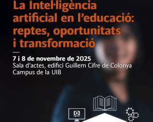 VI Jornades IRIE. Intel·ligència artificial en educació: reptes, oportunitats i transformació