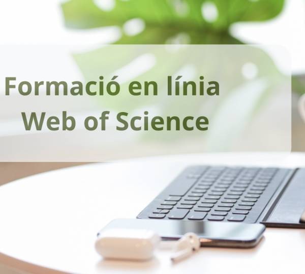 Noves sessions de formació en línia de Web of Science